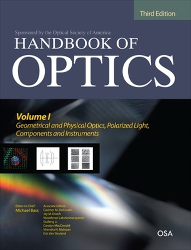 [object Object] «Handbook of Optics, Third Edition Volume I: Geometrical and Physical Optics, Polarized Light, Components and Instruments(set)», авторов Кэролин Макдональд, Казимер ДеКузатис, Гуйфан Ли, Майкл Басс, Васудеван Лакшминараянан - фото №1