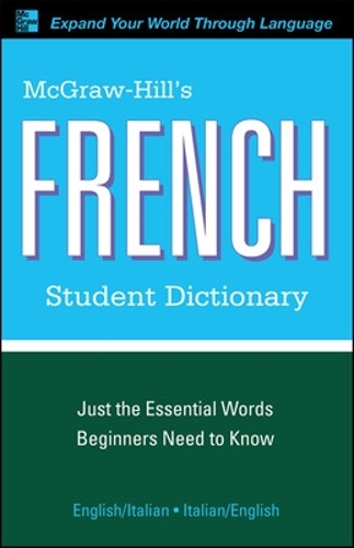 Паперова книга «McGraw-Hill's French Student Dictionary», автор Жаклін Віндерс - фото №1
