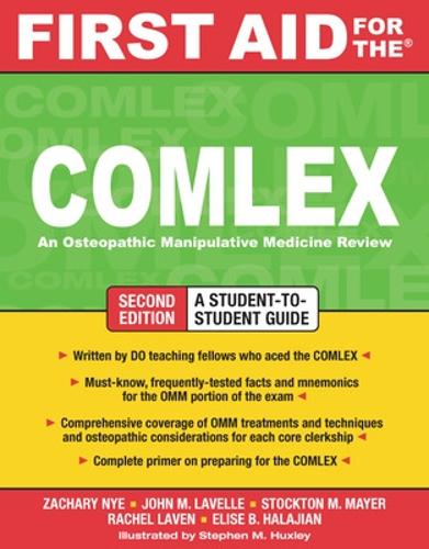 Бумажная книга «First Aid for the COMLEX, Second Edition», авторов Рэйчел Лэйвен, Захарий Най - фото №1