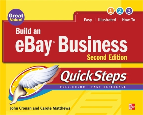 Паперова книга «Build an eBay Business QuickSteps», авторів Керол Метьюз, Джон Кронан - фото №1