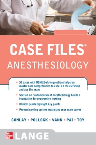 Паперова книга «Case Files Anesthesiology», авторів Мері Енн Ванн, Шила Пай - фото №1