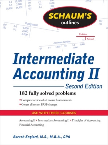 Бумажная книга «Schaum's Outline of Intermediate Accounting II, 2ed», автор Барух Энглард - фото №1