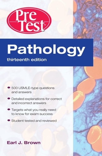 Паперова книга «Pathology: PreTest Self-Assessment and Review, Thirteenth Edition», автор Ерл Браун - фото №1