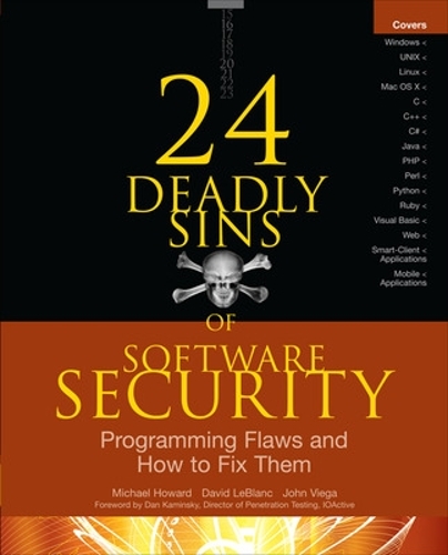 [object Object] «24 Deadly Sins of Software Security: Programming Flaws and How to Fix Them», авторов Дэвид Леблан, Джон Виега - фото №1