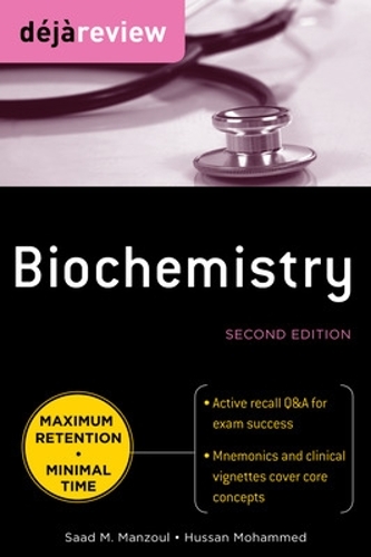 Бумажная книга «Deja Review Biochemistry, Second Edition», авторов Хуссан Мохаммед, Саад Манзул - фото №1