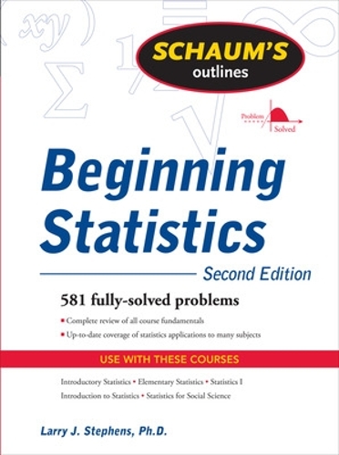 [object Object] «Schaum's Outline of Beginning Statistics, Second Edition», автор Ларрі Стівенс - фото №1