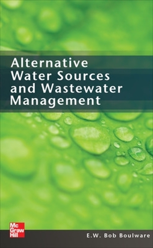 Бумажная книга «Alternative Water Sources and Wastewater Management», автор Э.В. Боб Булвер - фото №1