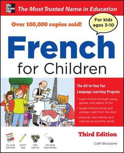 [object Object] «French for Children with Three Audio CDs, Third Edition», автор Кэтрин Бруццоне - фото №1
