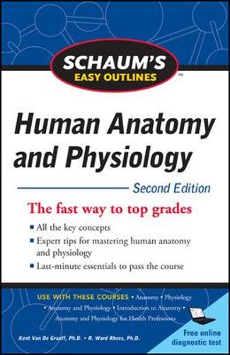 Бумажная книга «Schaum's Easy Outline of Human Anatomy and Physiology, Second Edition», авторов Р. Рииз, Р. Уорд Риз - фото №1
