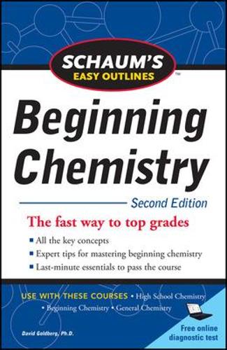Бумажная книга «Schaum's Easy Outline of Beginning Chemistry, Second Edition», автор Дэвид Голдберг - фото №1