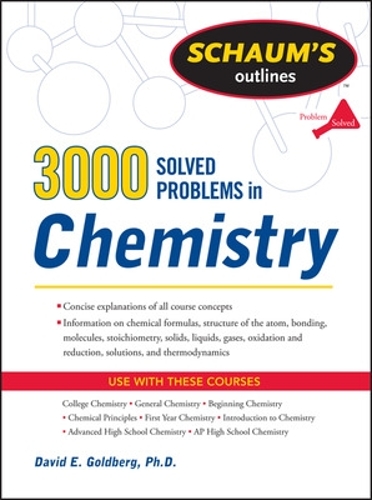 Бумажная книга «3,000 Solved Problems In Chemistry», автор Дэвид Голдберг - фото №1