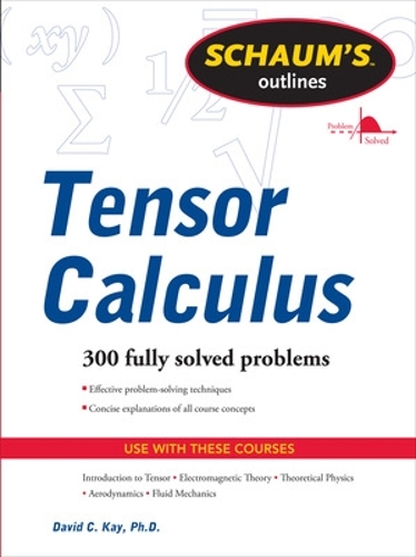 Паперова книга «Schaums Outline of Tensor Calculus», автор Девід Кей - фото №1