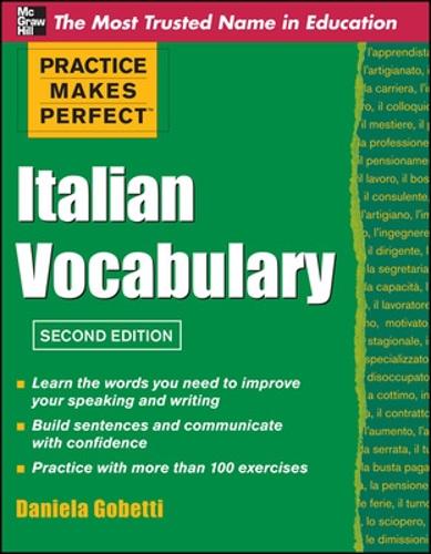 Бумажная книга «Practice Makes Perfect Italian Vocabulary», автор Даниэла Гобетти - фото №1