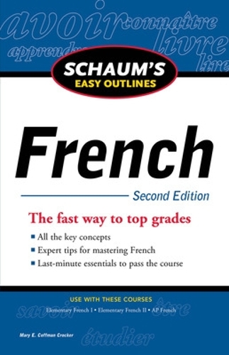 Бумажная книга «Schaum's Easy Outline of French, Second Edition», автор Мэри Крокер - фото №1