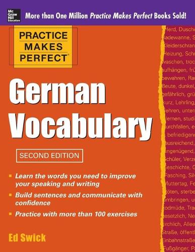Паперова книга «Practice Makes Perfect German Vocabulary», автор Ед Свік - фото №1