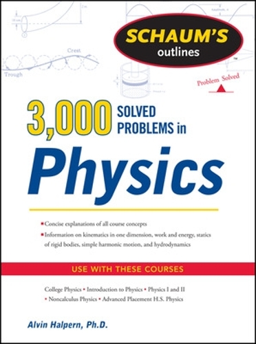 Бумажная книга «Schaum's 3,000 Solved Problems in Physics», автор Элвин Халперн - фото №1
