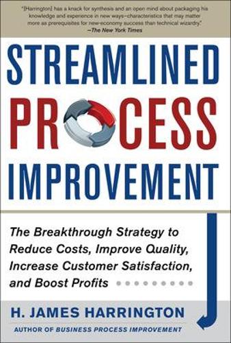 Паперова книга «Streamlined Process Improvement», автор Г. Джеймс Гаррінгтон - фото №1