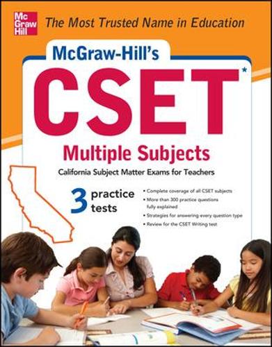 Паперова книга «McGraw-Hill's CSET Multiple Subjects», автор Синтія Кнейбл - фото №1