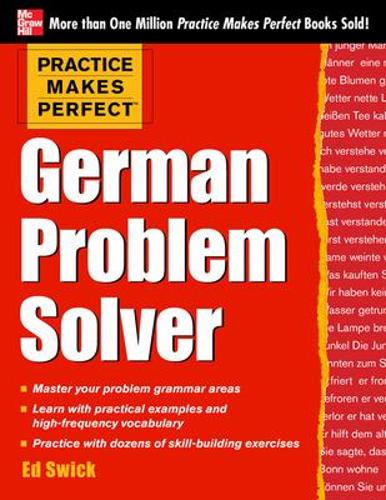 Паперова книга «Practice Makes Perfect German Problem Solver», автор Ед Свік - фото №1