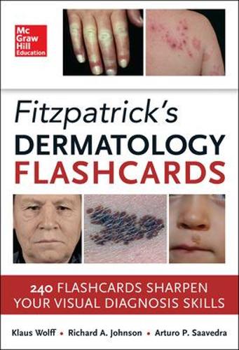 Бумажная книга «Fitzpatricks Dermatology Flash Cards», авторов Артуро Сааведра, Клаус Вольф - фото №1