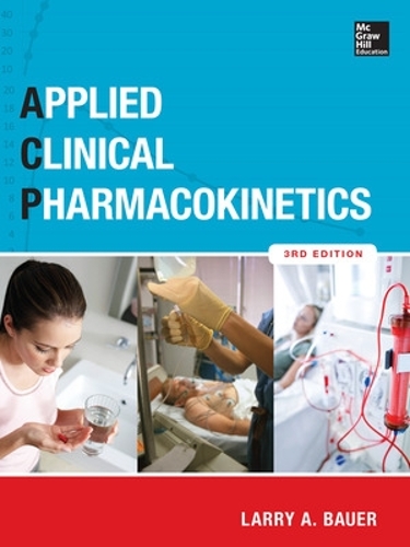 Паперова книга «Applied Clinical Pharmacokinetics 3/E», автор Ларрі Бауер - фото №1
