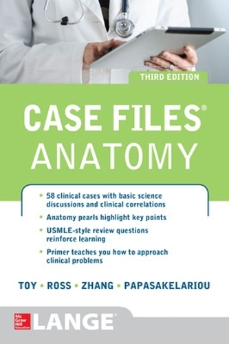 Паперова книга «Case Files Anatomy 3/E», авторів Крісто Папасакеларіу, Ханг Чжан, Лоуренс Росс - фото №1