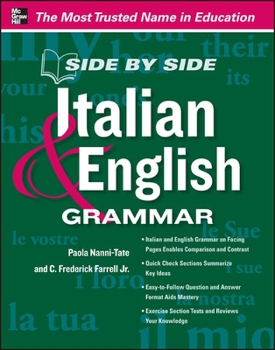 Бумажная книга «Side by Side Italian and English Grammar», автор Паола Нанни-Тейт - фото №1