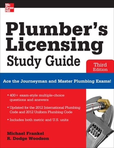 Паперова книга «Plumber's Licensing Study Guide, Third Edition», автор Майкл Френкель - фото №1