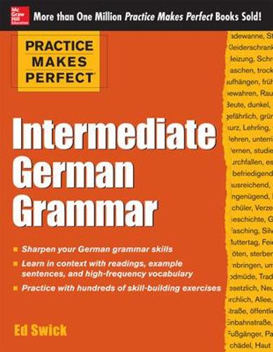 Паперова книга «Practice Makes Perfect: Intermediate German Grammar», автор Ед Свік - фото №1