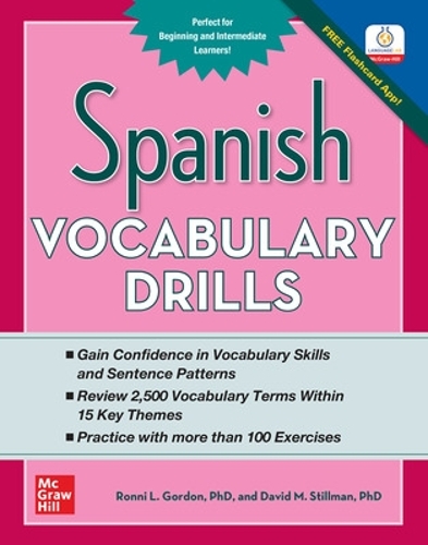 Паперова книга «Spanish Vocabulary Drills», автор Девід Стіллман - фото №1
