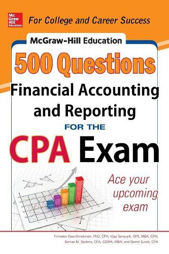 Паперова книга «McGraw-Hill Education 500 Financial Accounting and Reporting Questions for the CPA Exam», авторів Даррел Суретт, Фріметт Касс-Шрайбман - фото №1