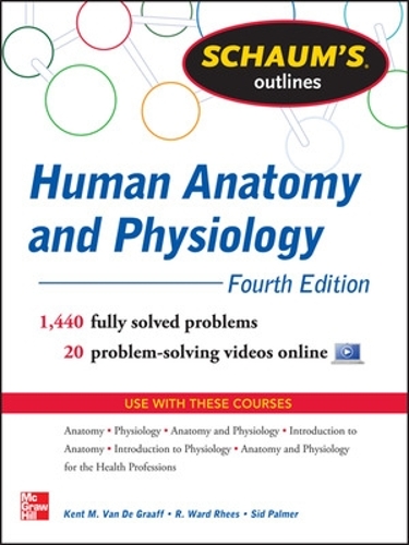 Бумажная книга «Schaum's Outline of Human Anatomy and Physiology», автор Р. Рииз - фото №1