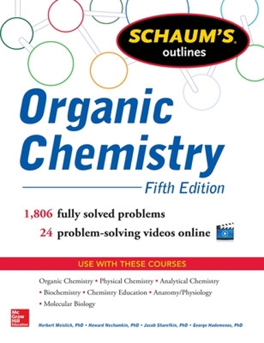 Бумажная книга «Schaum's Outline of Organic Chemistry», авторов Герберт Мейслих, Говард Нечамкин, Джейкоб Шарефкин - фото №1