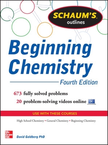 Паперова книга «Schaum's Outline of Beginning Chemistry», автор Девід Голдберг - фото №1