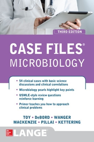 Паперова книга «Case Files Microbiology, Third Edition», авторів Одрі Ванґер, Синтія Р. Скіннер ДеБорд - фото №1