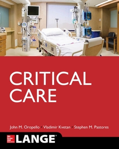 Паперова книга «Lange Critical Care», автор Джон Оропелло - фото №1