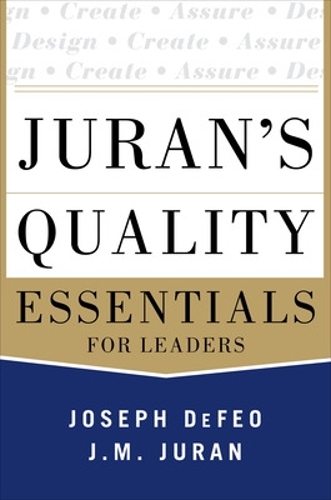 Паперова книга «Juran's Quality Essentials», автор Джозеф Дефео - фото №1