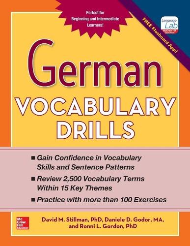 Бумажная книга «German Vocabulary Drills», авторов Даниэле Годор, Дэвид Стиллман - фото №1