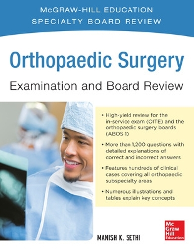 Бумажная книга «Orthopaedic Surgery Examination and Board Review», автор Маниш Сетхи - фото №1