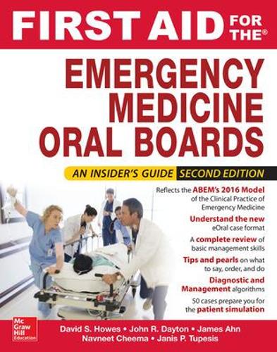 Бумажная книга «First Aid for the Emergency Medicine Oral Boards, Second Edition», авторов Дэвид Хаус, Джеймс Ан, Дженис Тупесис, Джон Дейтон, Тайсон Пиллоу - фото №1