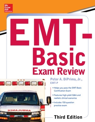 Бумажная книга «McGraw-Hill Education's EMT-Basic Exam Review, Third Edition», автор Питер ДиПрима - фото №1