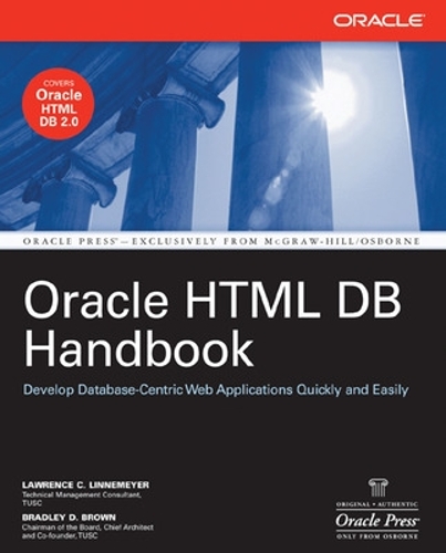 [object Object] «Oracle HTML DB Handbook», авторов Брэдли Браун, Лоуренс Линнемейер - фото №1