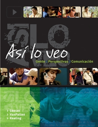 Паперова книга «Asi lo veo: Gente, Perspectivas, Comunicación», авторів Білл ВанПаттен, Грегорі Д. Кітінг, Майкл Лізер - фото №1