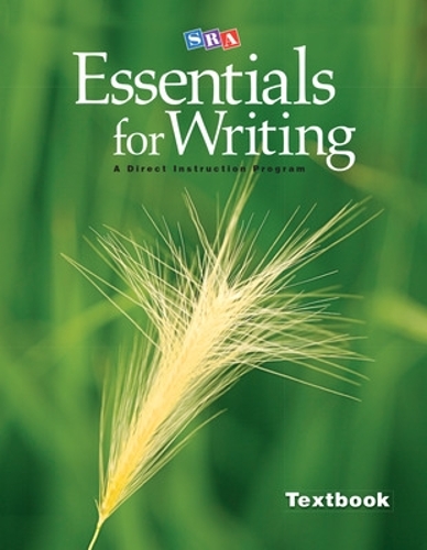 Паперова книга «SRA Essentials for Writing Textbook», автор Зігфрід Енгельманн - фото №1
