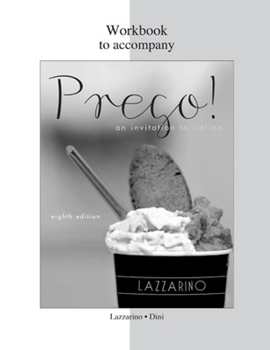Паперова книга «Workbook for Prego!», авторів Андреа Діні, Граціана Лаззаріно - фото №1