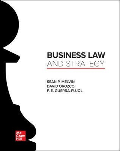 Бумажная книга «Business Law and Strategy», автор Шон Мелвин - фото №1
