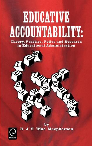 Бумажная книга «Educative Accountability: Theory, Practice, Policy and Research in Educational Administration», автор Р.Дж.С. Макферсон - фото №1