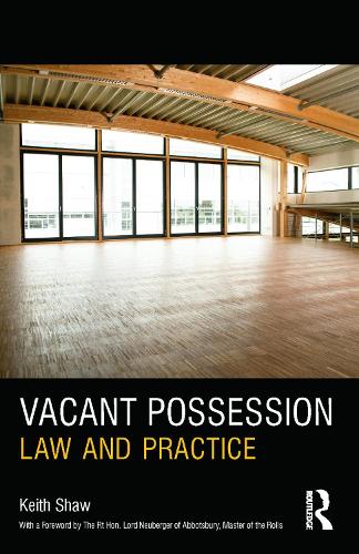 Паперова книга «Vacant Possession», автор Кіт Шоу - фото №1