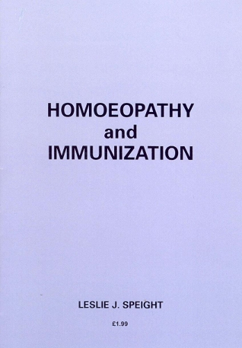 Бумажная книга «Homoeopathy And Immunization», автор Лесли Дж Спейт - фото №1