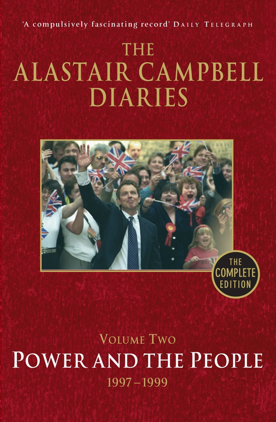 Бумажная книга «Diaries Volume Two», автор Аластер Кэмпбелл - фото №1